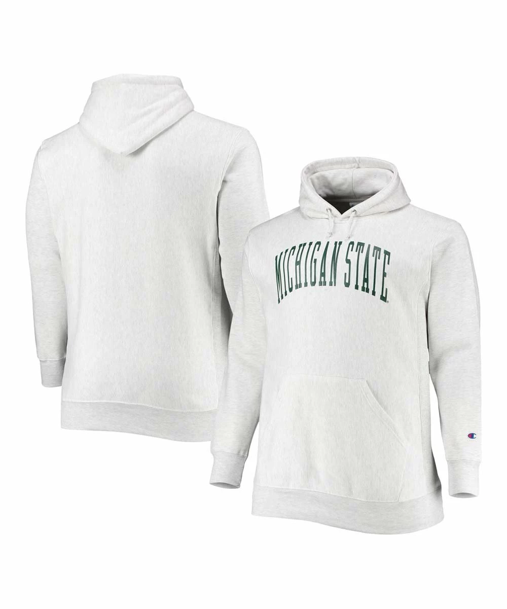 Top 10 β Champion Michigan State Spartans Fleece Pullover Hoodie - Big & Tall π₯ 3 Top 10 β Champion Michigan State Spartans Fleece Pullover Hoodie - Big & Tall π₯ - Image 3