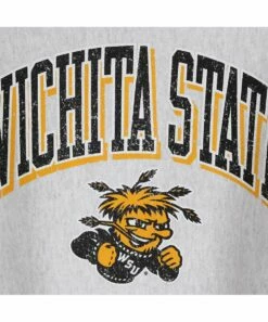 Outlet 🔔 Champion Wichita State Shockers Arch Over Logo Sweatshirt - Men 💯 -Champion Sales zu109425179 alt 3 tm1664975185