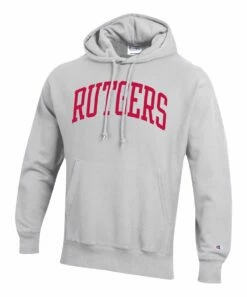 New 𧨠Champion Rutgers Scarlet Knights Team Arch Hoodie - Men π