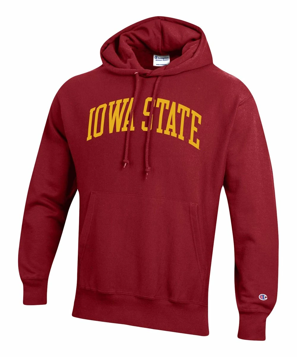 Buy π Champion Iowa State Cyclones Team Arch Reverse-Weave Hoodie - Men π₯ 1 Buy π Champion Iowa State Cyclones Team Arch Reverse-Weave Hoodie - Men π₯