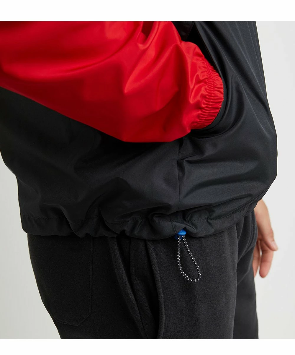 Top 10 β€οΈ Champion Blue Jay & Ripe Red Color Block Hooded Windbreaker - Men π 5 Top 10 β€οΈ Champion Blue Jay & Ripe Red Color Block Hooded Windbreaker - Men π - Image 5