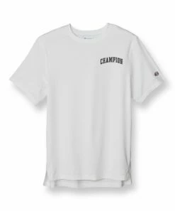 New 𧨠Champion White Micro-Mesh MVP Logo Tee - Men ⨠8 New 𧨠Champion White Micro-Mesh MVP Logo Tee - Men ⨠-Champion Sales zu109513657 main tm1667562928