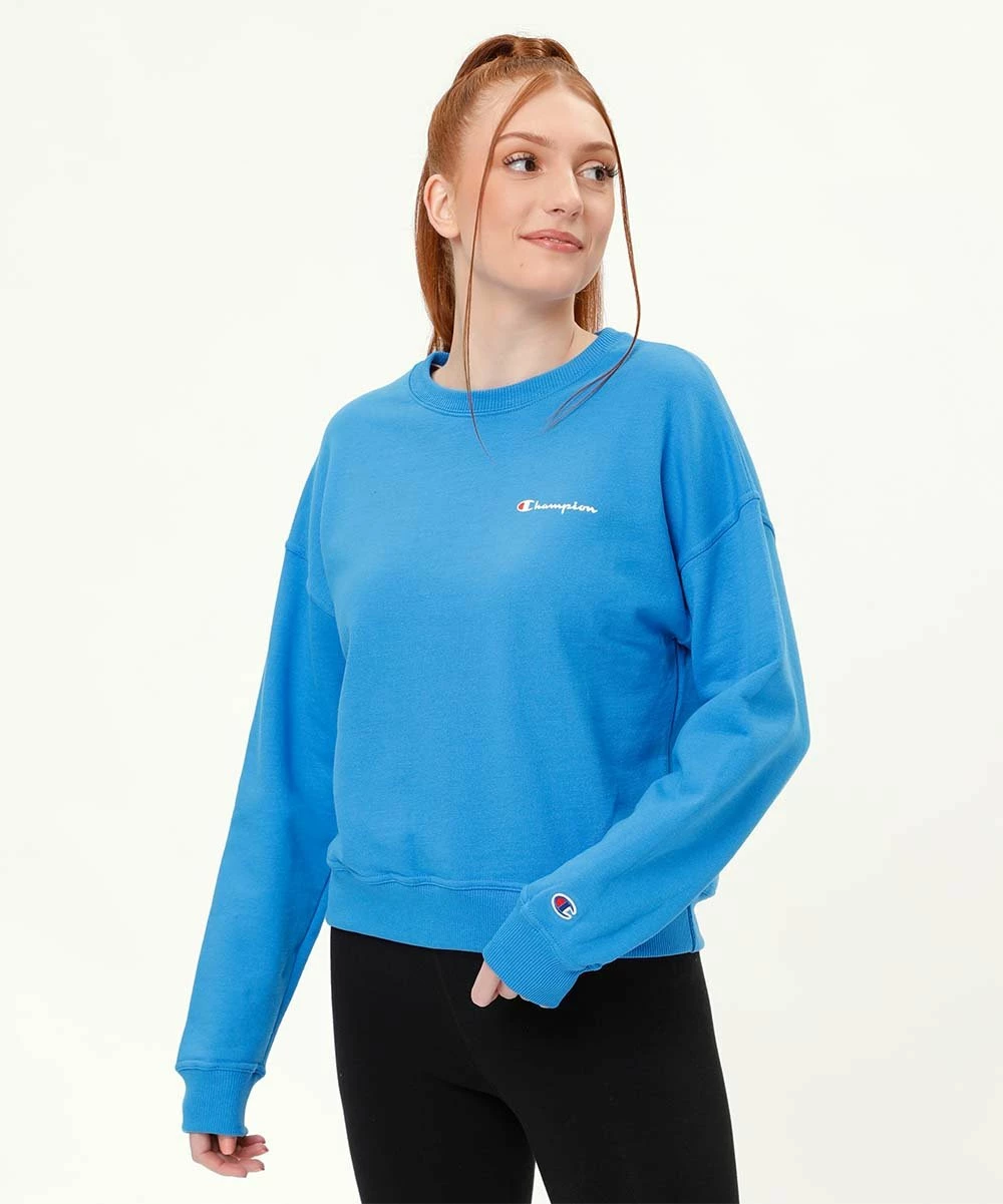 Budget π Champion Blue Jay Powerblend Crewneck Pullover - π© Women π 1 Budget π Champion Blue Jay Powerblend Crewneck Pullover - π© Women π