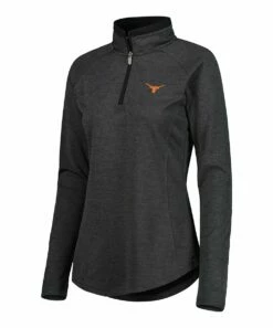 Hot Sale π Champion Champion Texas Longhorns Core Raglan Quarter-Zip Jacket - π© Women π€©
