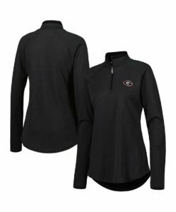Cheapest 🔥 Champion Champion Georgia Bulldogs Core Raglan Quarter-Zip Jacket - 👩 Women 👍 -Champion Sales zu111118379 alt 2 tm1671060045