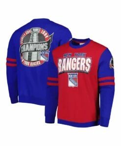 Cheap 🛒 Mitchell & Ness New York Rangers 1994 Stanley Cup Champions Pullover Sweatshirt - Men 🎉 -Champion Sales zu111470202 alt 2 tm1672931795