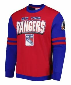Cheap π Mitchell & Ness New York Rangers 1994 Stanley Cup Champions Pullover Sweatshirt - Men π