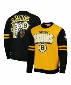 Promo 🌟 Mitchell & Ness Boston Bruins Stanley Cup Champions Pullover Sweatshirt - Men ❤️ -Champion Sales zu111470429 alt 2 tm1672932115
