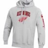 New 🧨 Champion Detroit Red Wings Reverse Weave Pullover Hoodie - Men 😀