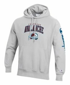 New π₯ Champion Colorado Avalanche Reverse Weave Pullover Hoodie - Men π₯°