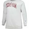 Top 10 🎉 Champion Texas A&M Aggies Reverse Weave Fleece Crewneck Sweatshirt - Big & Tall 🔥