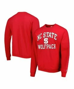 Top 10 π Champion Red NC State Wolfpack High Motor Sweatshirt - Men π 5 Top 10 π Champion Red NC State Wolfpack High Motor Sweatshirt - Men π -Champion Sales zu111512789 alt 2 tm1672943753