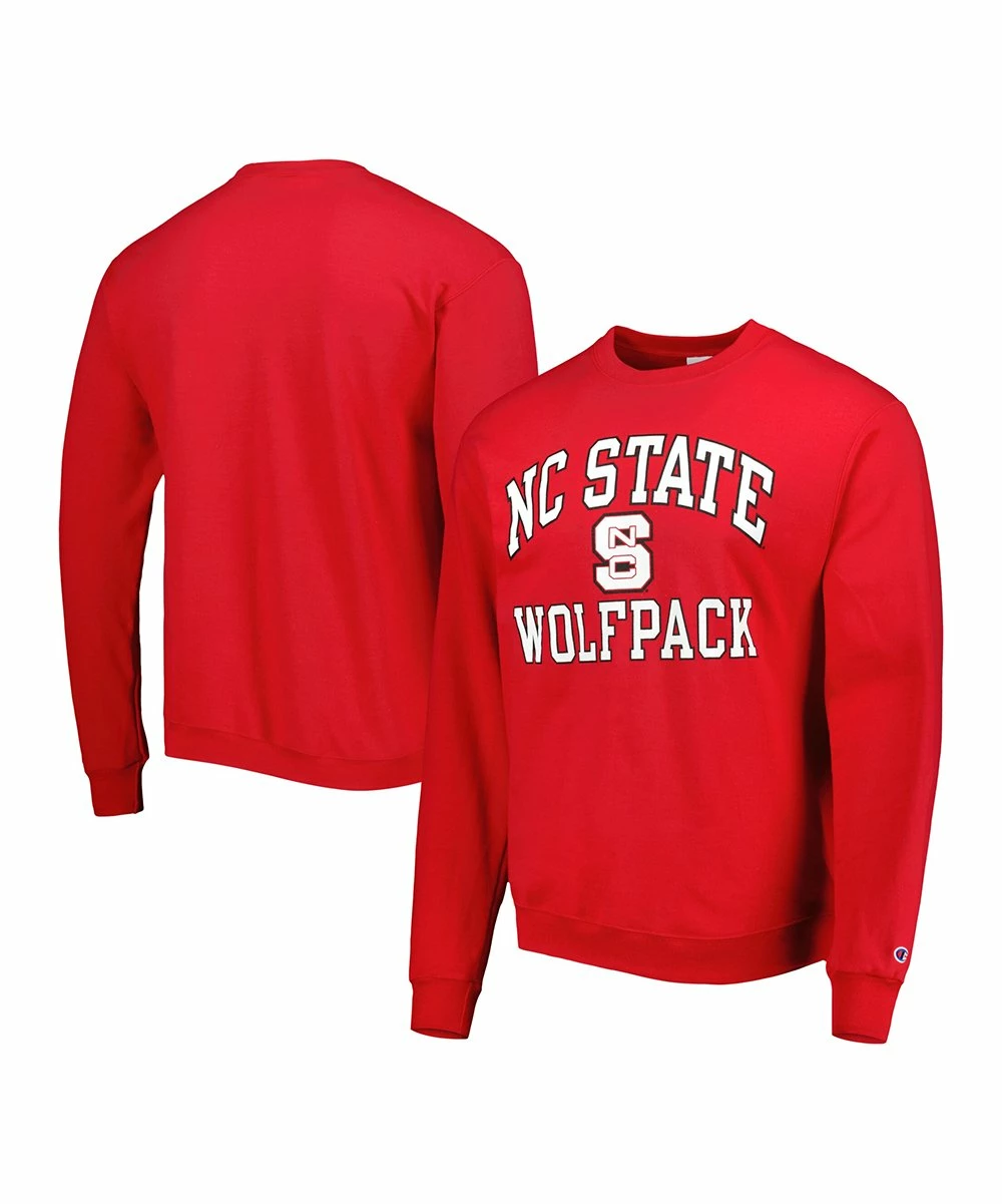 Top 10 π Champion Red NC State Wolfpack High Motor Sweatshirt - Men π 3 Top 10 π Champion Red NC State Wolfpack High Motor Sweatshirt - Men π - Image 3