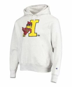 Outlet 🛒 Champion Iowa State Cyclones Vault Logo Reverse Weave Hoodie - Men 🥰