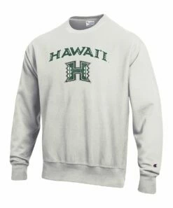 Outlet 👏 Champion Hawaii Warriors Arch Over Logo Sweatshirt - Men ✔️