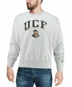 Cheapest 🔥 Champion UCF Knights Arch Over Logo Sweatshirt - Men 😀 -Champion Sales zu111516020 alt 3 tm1672948507