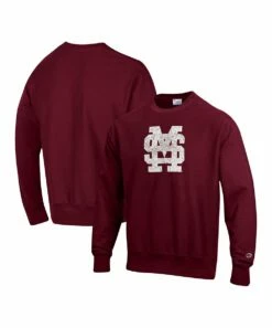 Hot Sale ⌛ Champion Mississippi State Bulldogs Vault Logo Reverse Weave Sweatshirt - Men 🌟 -Champion Sales zu111516281 alt 2 tm1672943571