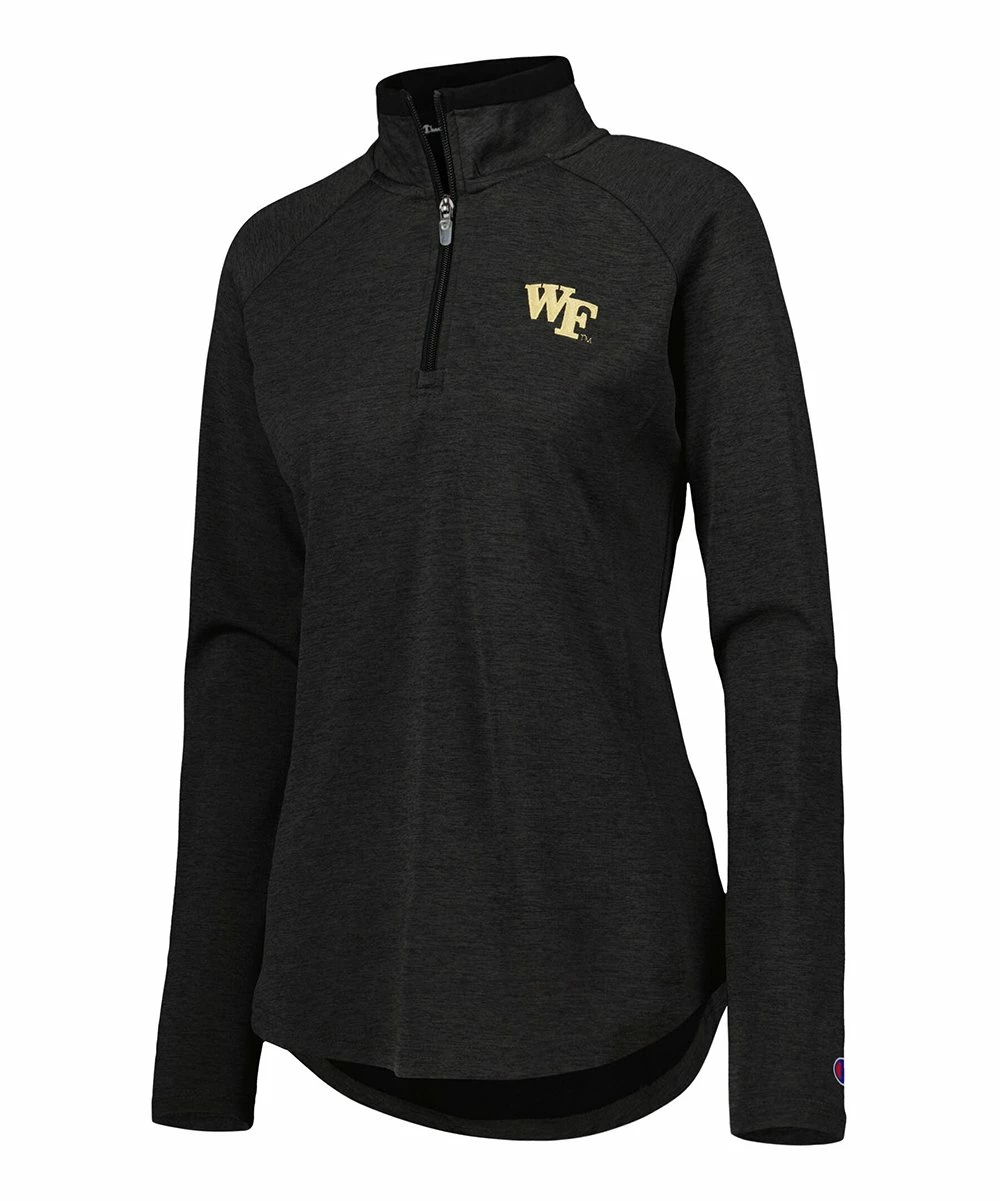 Top 10 β Champion Wake Forest Demon Deacons Core Raglan Quarter-Zip Pullover - π© Women β 1 Top 10 β Champion Wake Forest Demon Deacons Core Raglan Quarter-Zip Pullover - π© Women β