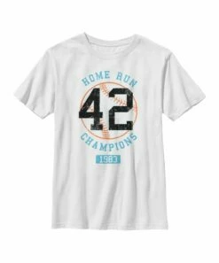 Flash Sale 👏 Fifth Sun White & Blue 'Home Run Champions 1983' Tee - Boys ✨