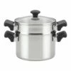 Best deal 👍 Farberware 3-Qt. Stainless Steel Two-Tier Covered Steamer 🌟