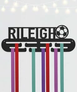 Brand new 😀 Personalized Planet Personalized Soccer Medal Holder 🤩