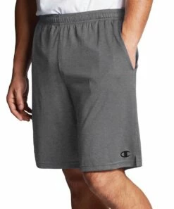 Hot Sale 😉 Champion Granite Heather 10'' Drawstring Pocket Core Training Athletic Shorts - Men 🛒