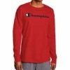 Cheap 😀 Champion Scarlet Classic Long-Sleeve Tee - Men 💯