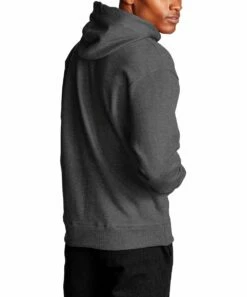 Cheapest 💯 Champion Granite Heather Kangaroo-Pocket Powerblend Fleece Hoodie - Men 😀 -Champion Sales zu91132599 alt 2 tm1626875200