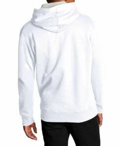 Discount 🌟 Champion White Kangaroo-Pocket Powerblend Hoodie - Men 😉 -Champion Sales zu91132659 alt 1 tm1626875200