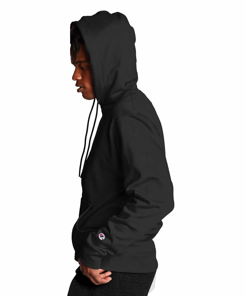 Cheap π Champion Black Kangaroo-Pocket Powerblend Fleece Hoodie - Men π 2 Cheap π Champion Black Kangaroo-Pocket Powerblend Fleece Hoodie - Men π - Image 2