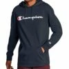 Deals 👍 Champion Navy Kangaroo-Pocket Middleweight Jersey Hoodie - Men ⭐