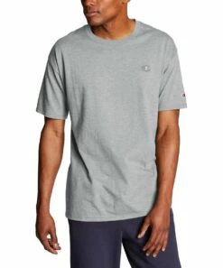 Brand new 🎁 Champion Oxford Gray Classic Jersey Tee - Men 🔔