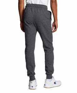 Coupon 🔥 Champion Granite Heather Drawstring Pocket Powerblend Fleece Joggers - Men 😉 -Champion Sales zu91137289 alt 1 tm1626964406