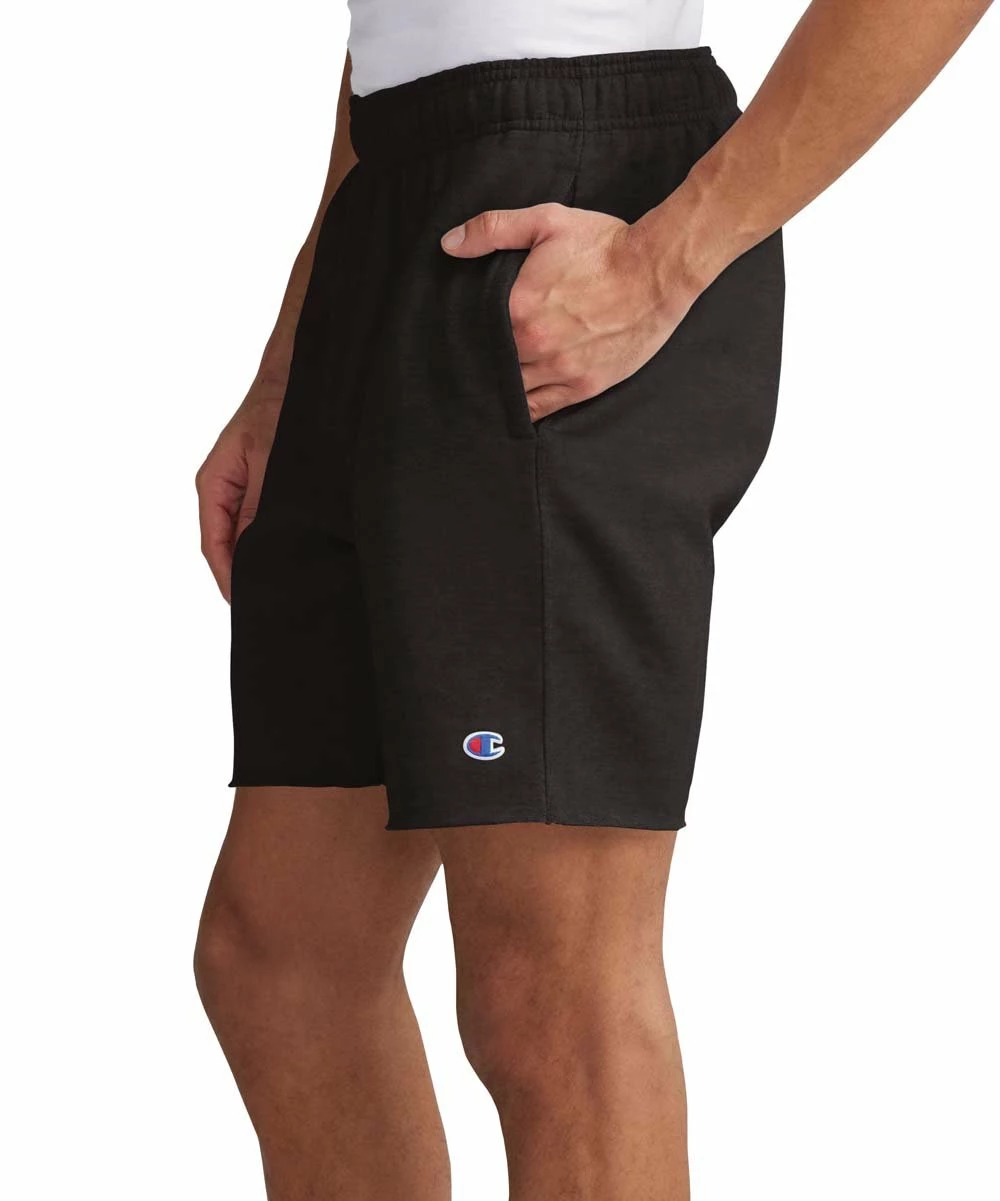 Promo 𧨠Champion Black 7'' Drawstring Pocket Powerblend Athletic Shorts - Men 𧨠1 Promo 𧨠Champion Black 7'' Drawstring Pocket Powerblend Athletic Shorts - Men π§¨