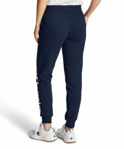 Budget 🎁 Champion Athletic Navy Drawstring Pocket Powerblend Joggers - 👩 Women 💯 -Champion Sales zu91139857 alt 3 tm1626874028