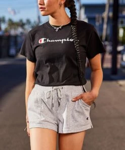 Buy π Champion Black Classic Tee - π© Women π―