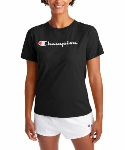Buy π Champion Black Classic Tee - π© Women π― 7 Buy π Champion Black Classic Tee - π© Women π― -Champion Sales zu91144687 main tm1626873810