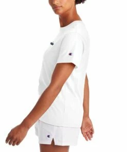 Flash Sale 🌟 Champion White Classic Tee - 👩 Women 😍 -Champion Sales zu91144854 alt 1 tm1626873810