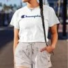 Flash Sale 🌟 Champion White Classic Tee - 👩 Women 😍