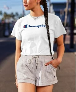 Flash Sale 🌟 Champion White Classic Tee - 👩 Women 😍