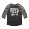Top 10 ⌛ Vintage Smoke & Vintage Camo 'Roses Are Red' Raglan Tee - Toddler & Kids 👏
