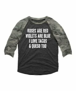 Top 10 ⌛ Vintage Smoke & Vintage Camo 'Roses Are Red' Raglan Tee - Toddler & Kids 👏