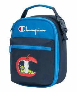 Best Sale 🤩 Champion Navy & Red Square Lunch Bag 👍