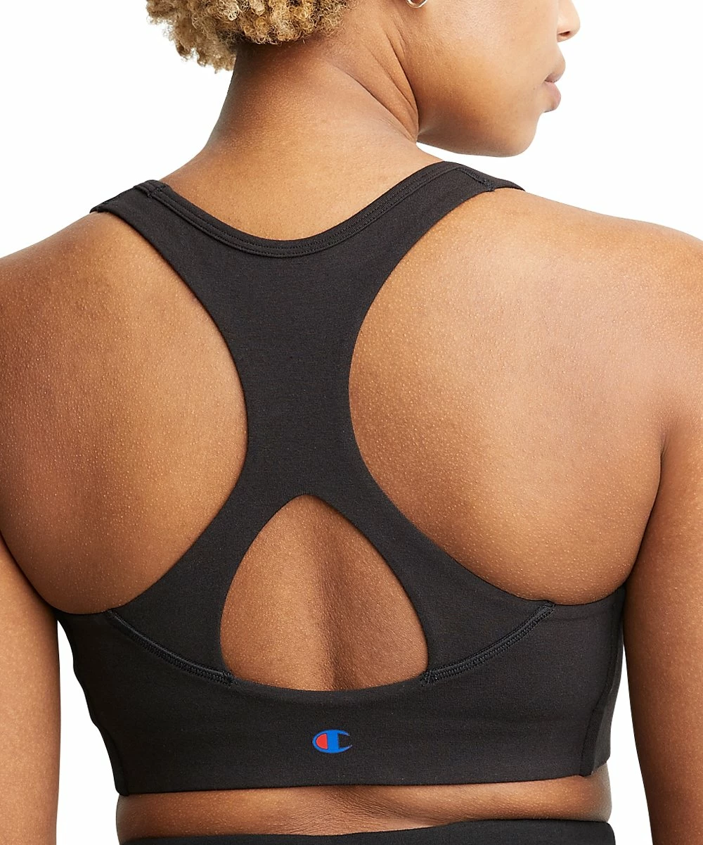 Flash Sale β Champion Black & Blue Logo The Authentic Sports Bra - Plus Too π 3 Flash Sale β Champion Black & Blue Logo The Authentic Sports Bra - Plus Too π - Image 3