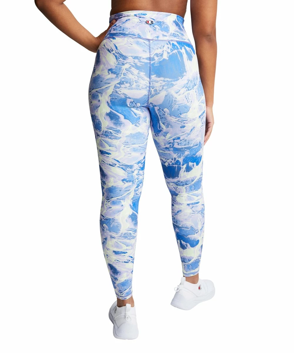Top 10 π Champion Blue Ripple Soft-Touch Eco 7/8 Leggings - π© Women π₯° 3 Top 10 π Champion Blue Ripple Soft-Touch Eco 7/8 Leggings - π© Women π₯° - Image 3