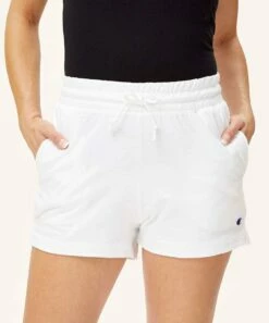 Best Sale 🛒 Champion White Drawstring Midweight Short - 👩 Women 🎉