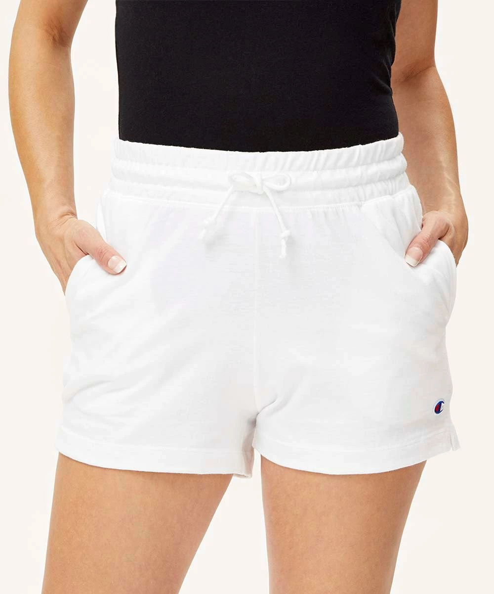 Best Sale π Champion White Drawstring Midweight Short - π© Women π 1 Best Sale π Champion White Drawstring Midweight Short - π© Women π