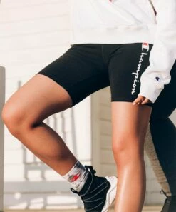 Cheap 😉 Champion Black Logo Bike Short - 👩 Women 🧨 -Champion Sales zu96918060 alt 3 tm1657646062