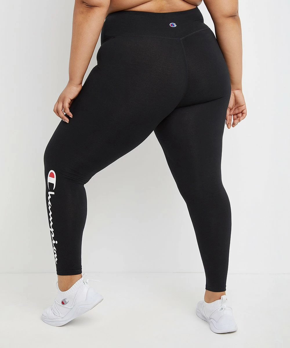 Flash Sale π€© Champion Black Authentic Logo Leggings - Plus β 3 Flash Sale π€© Champion Black Authentic Logo Leggings - Plus β - Image 3