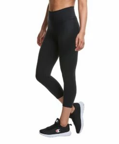 Best reviews of βοΈ Champion Black Soft Touch Crop Leggings - π© Women π